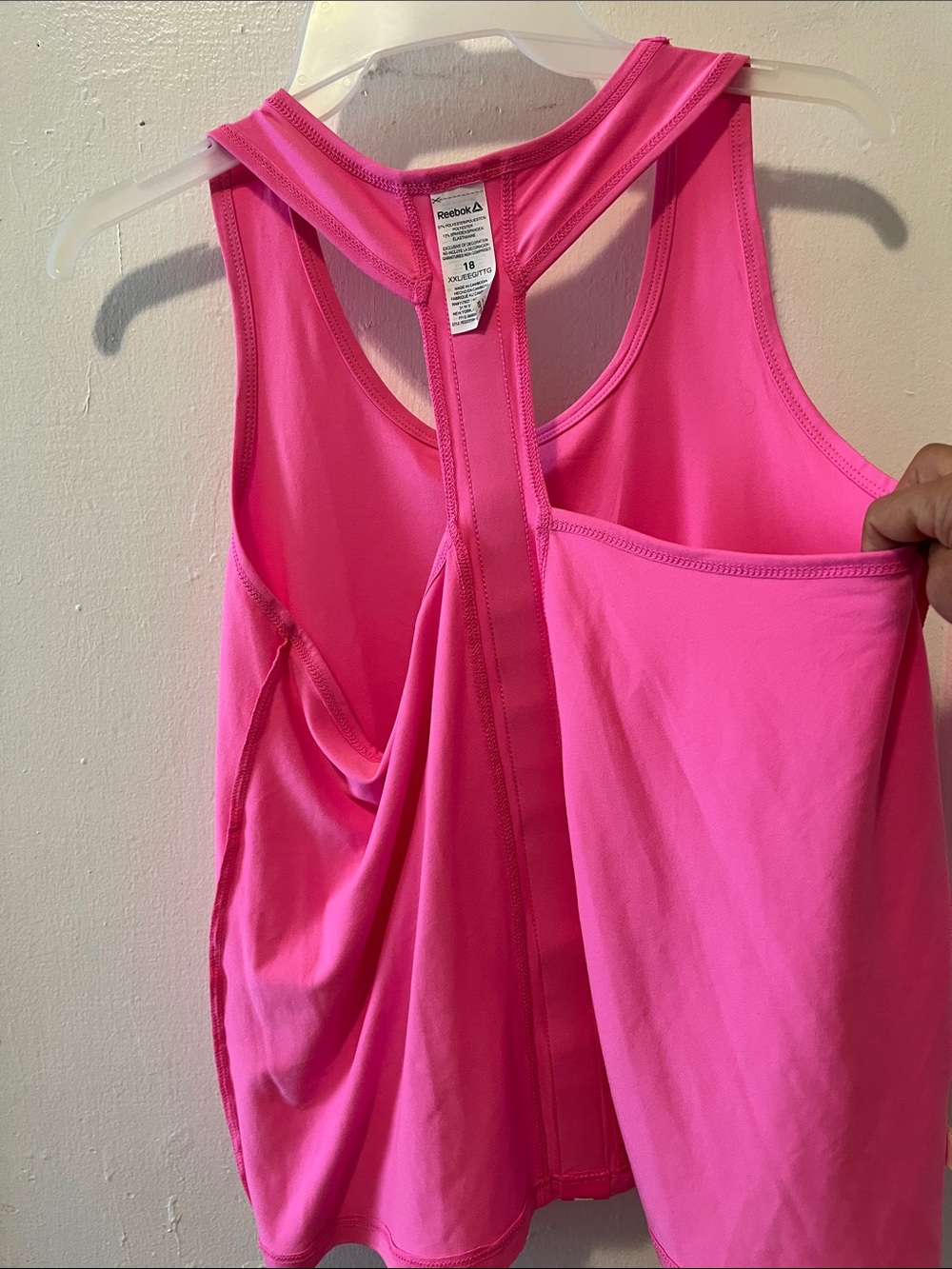 Reebok Hot Pink Racerback Performance Tank - Picture 5 of 11